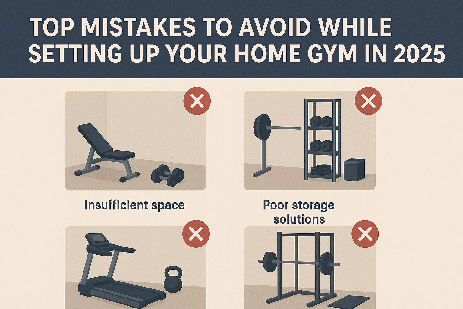 Top Mistakes to Avoid While Setting Up Your Home Gym in 2025 ...