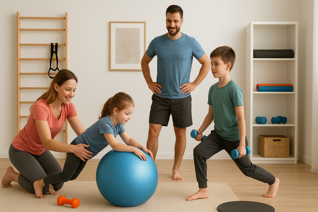 Everything About Creating a Kids and Family-Friendly Workout Space