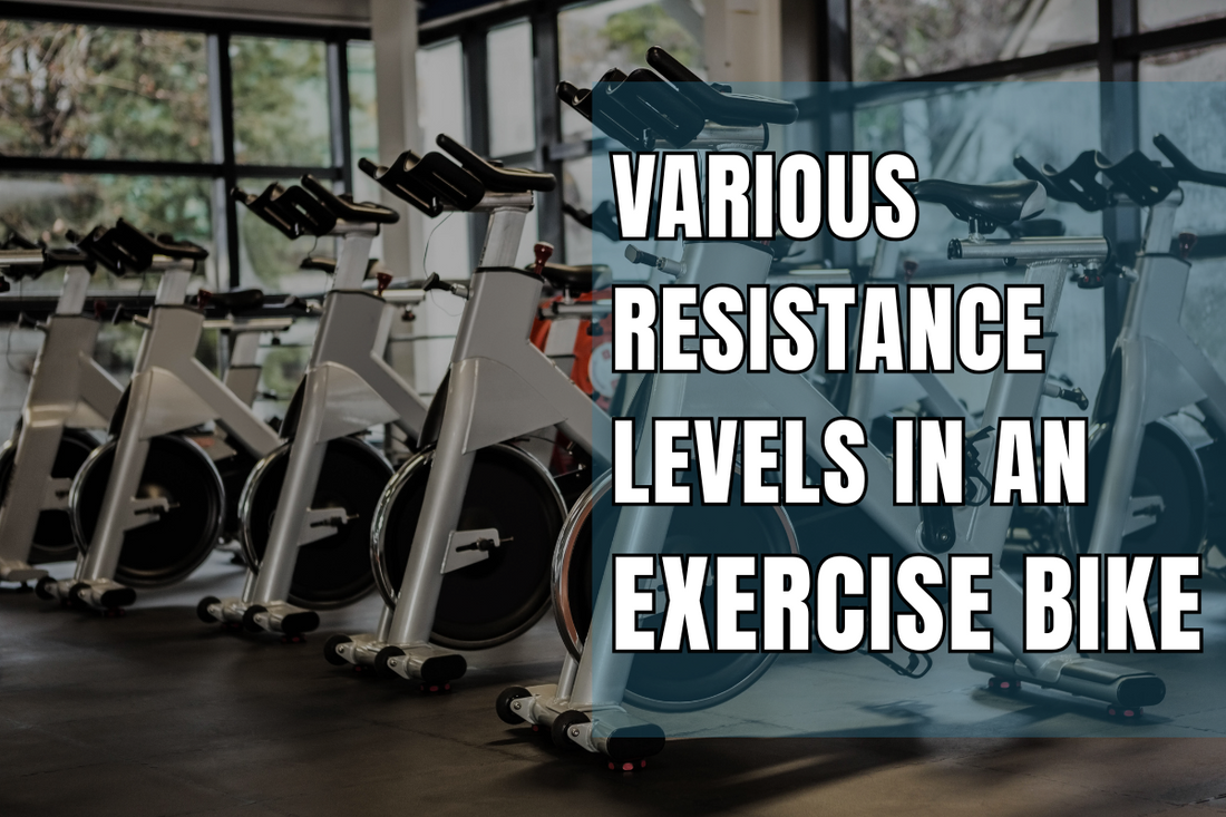 Various Resistance Levels in an Exercise Bike