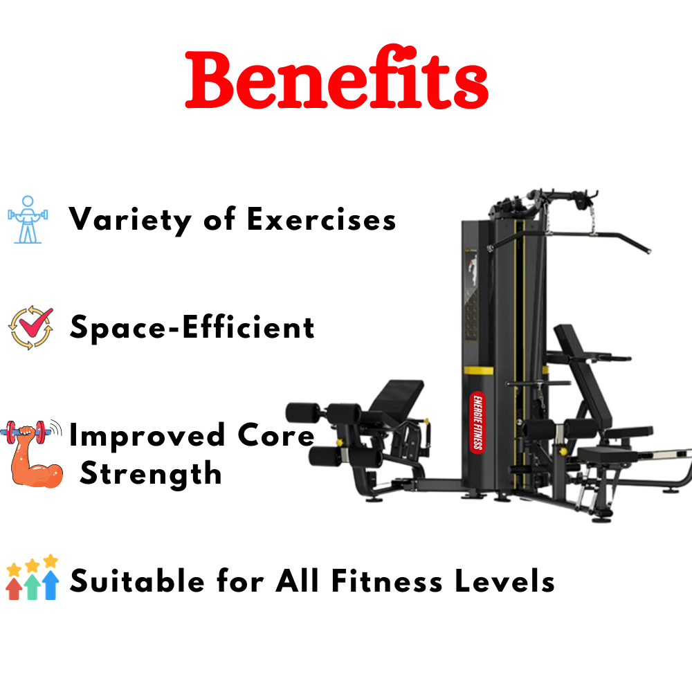 Best Quality 3 Stack Multi- Station Gym-JXS-03