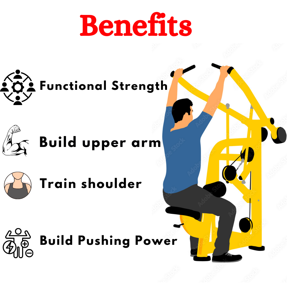 High Pully Gym machine-BK-012