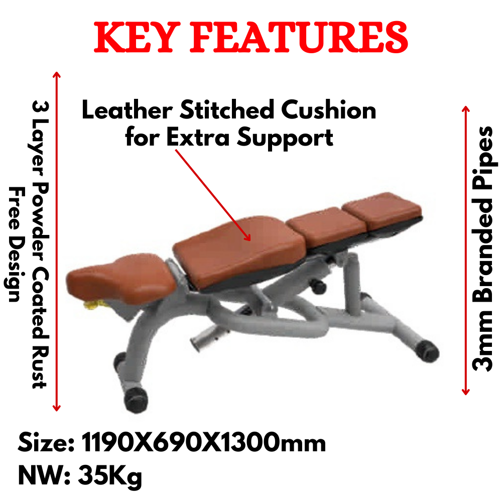 Adjustable Bench for Gym and Home Gym ER-20