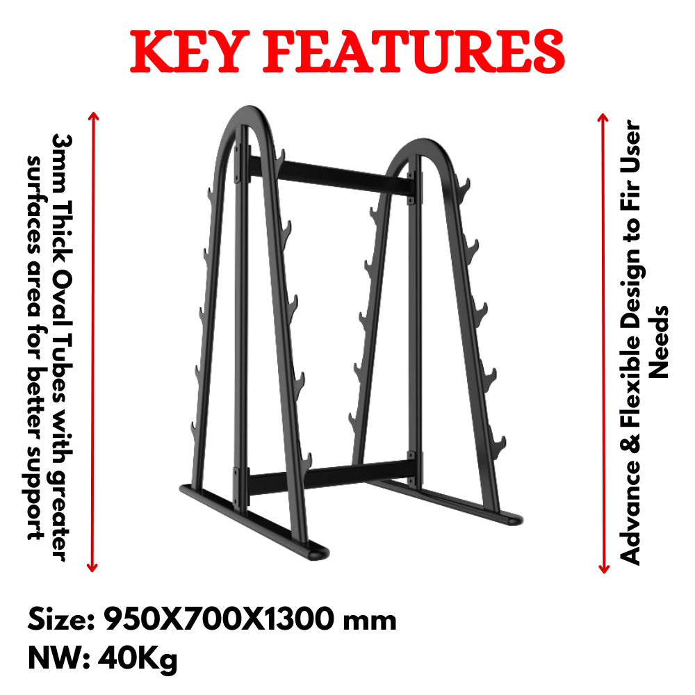 Best Barbell Rack in India J-039