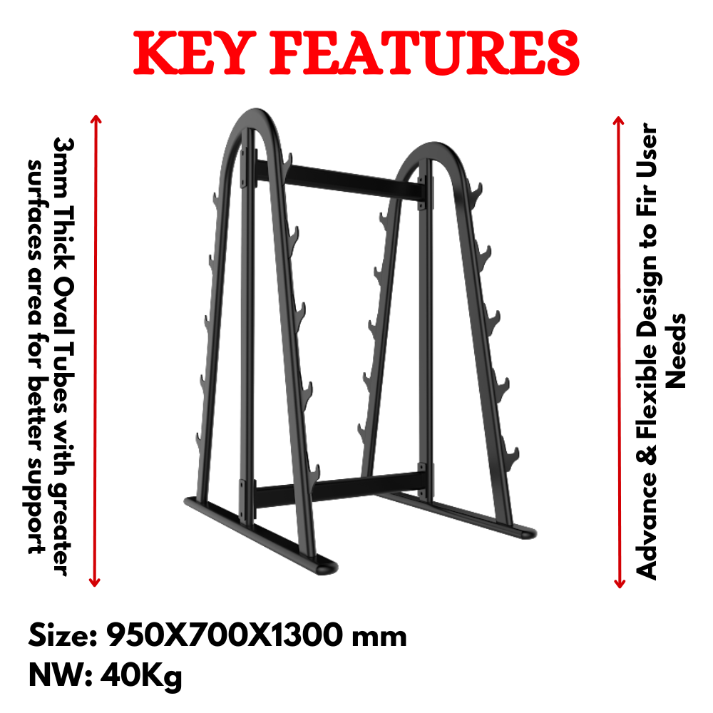 Best Barbell Rack in India-J-039