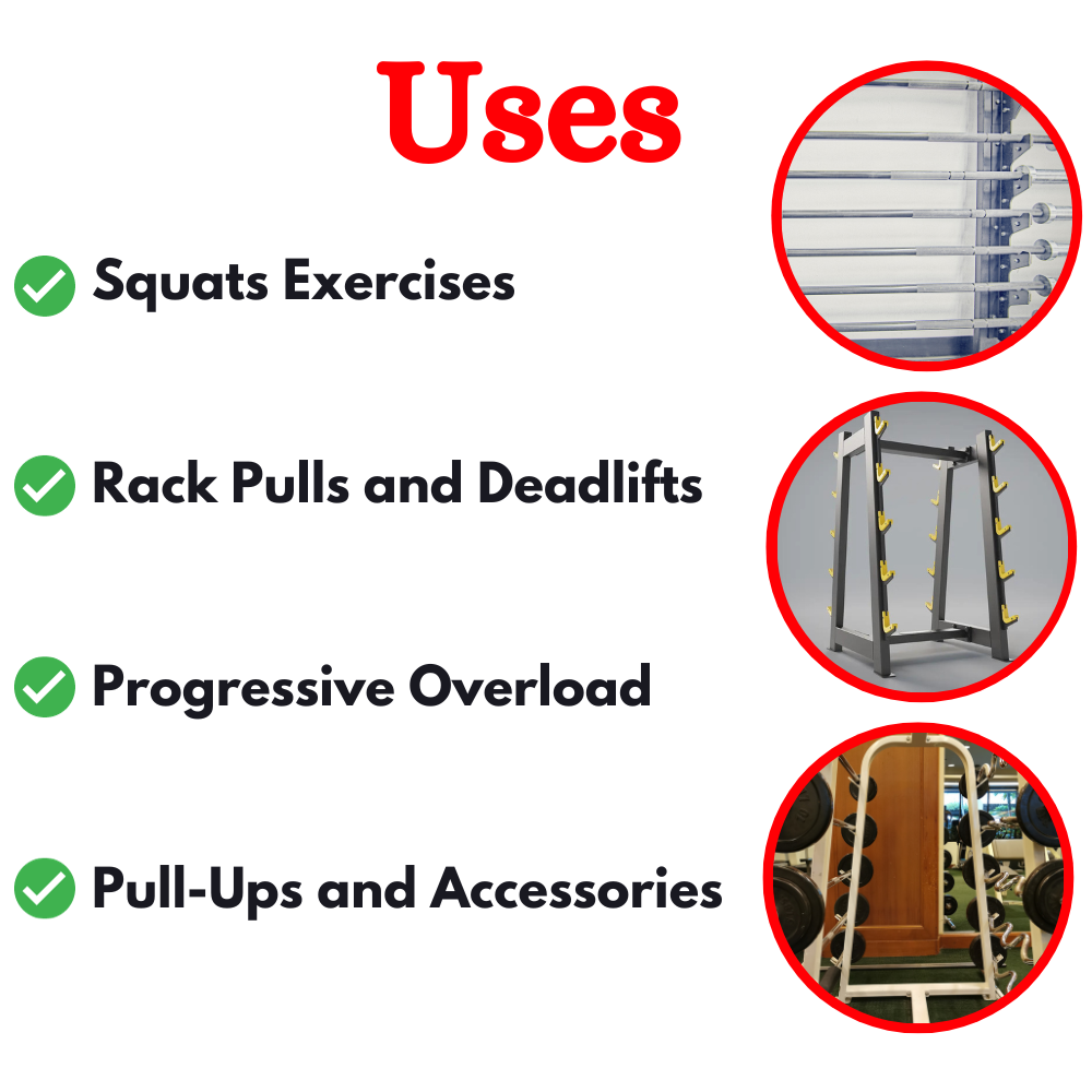 Best Barbell Rack in India J-039