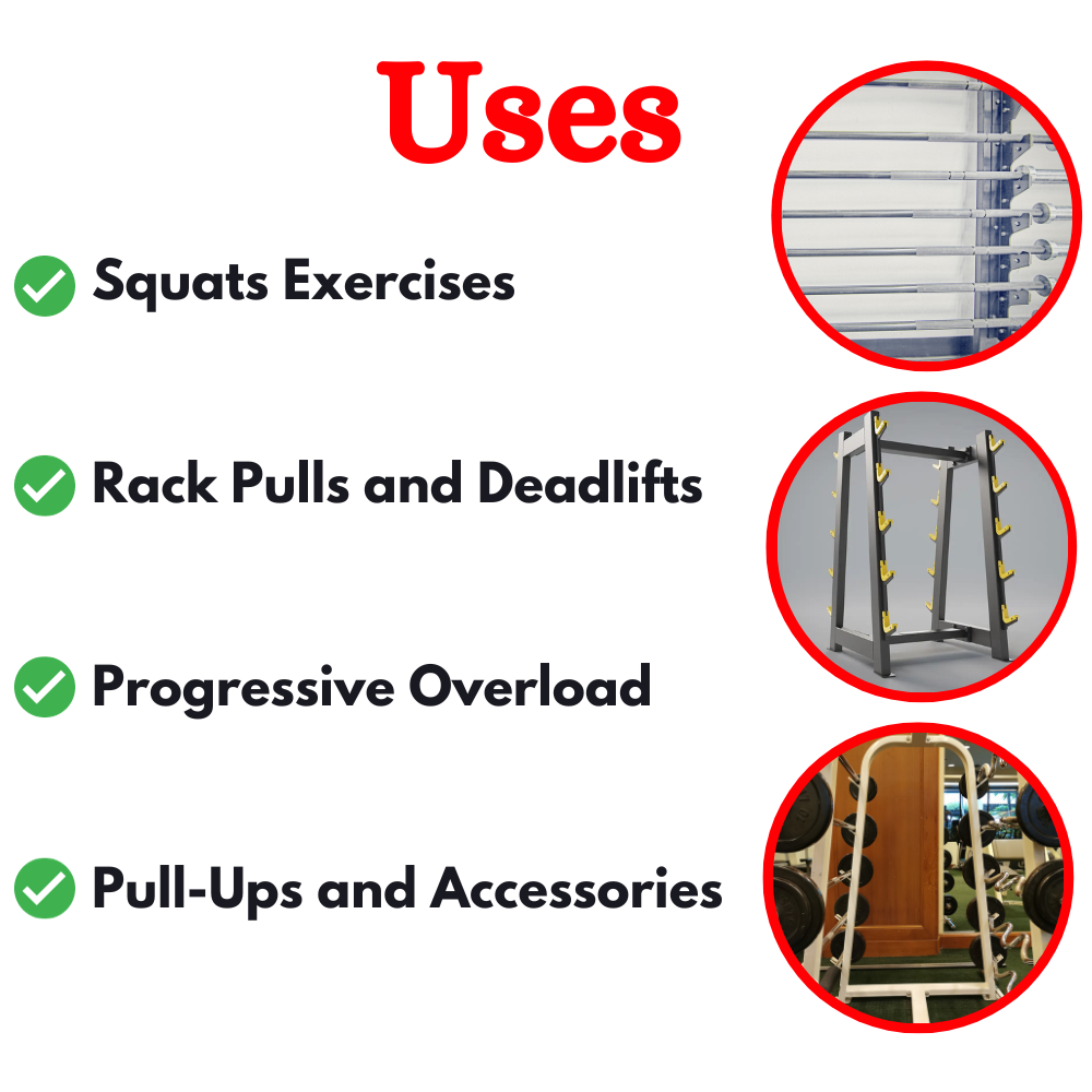 Best Barbell Rack in India-J-039