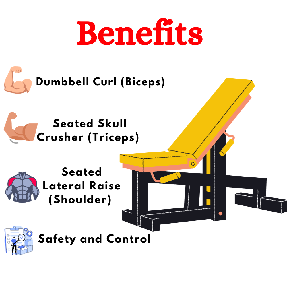 Premium Quality Multi Adjustable Bench- JXS-034