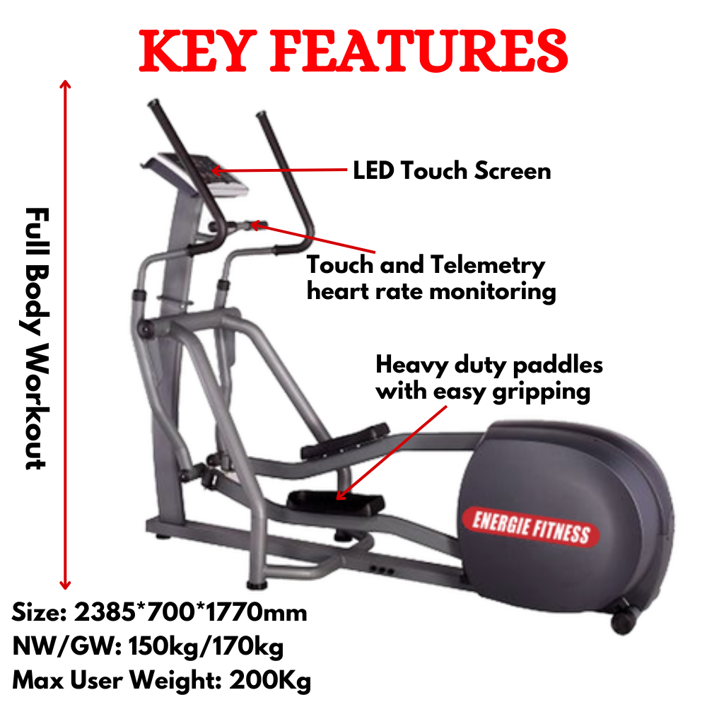 Best Selling Commercial Elliptical Cross Trainer- FT-6808