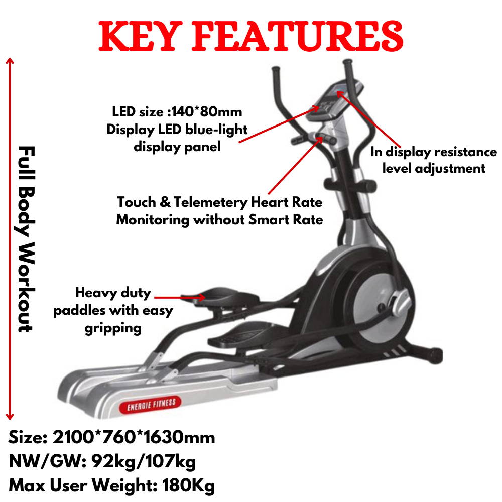 Best Commercial Magnetic Elliptical Cross Trainer-FT-6801