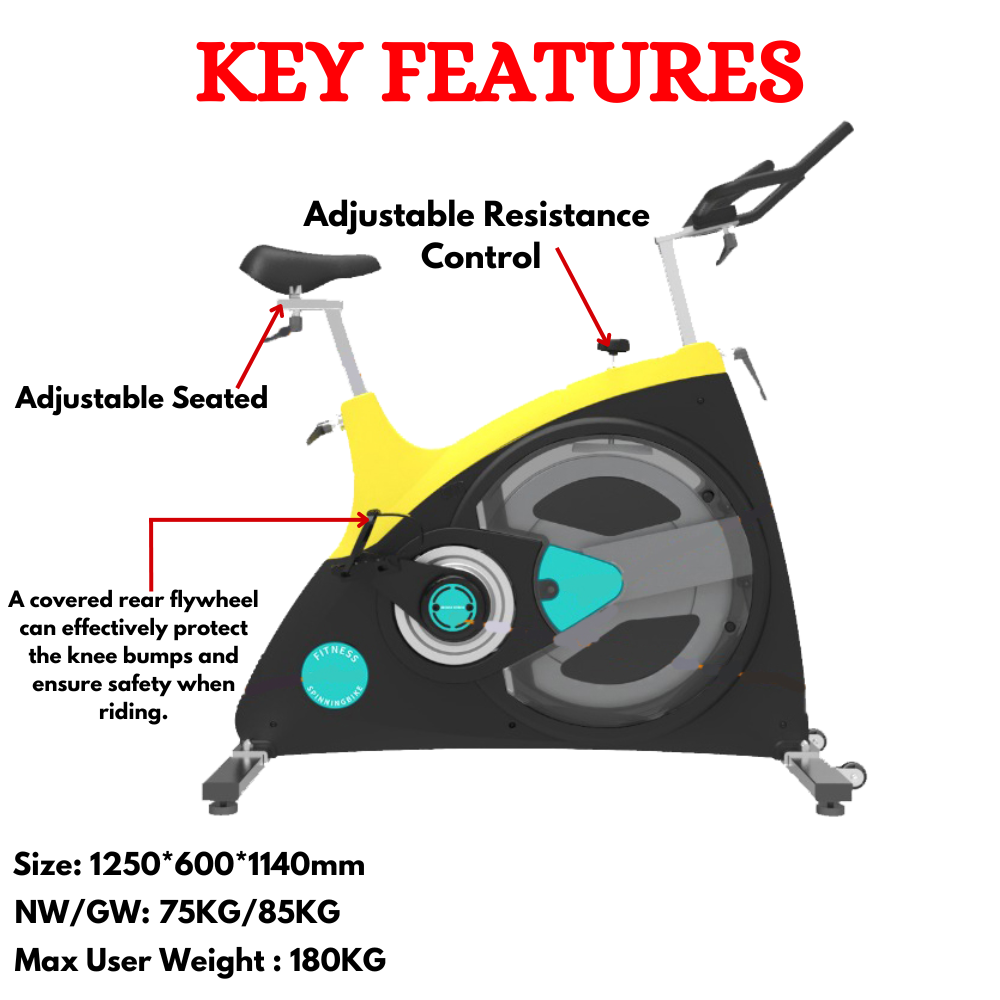 Premium Commercial Spinning Bike FB-5910