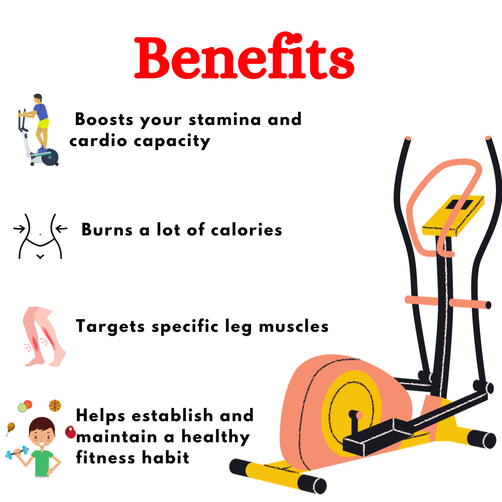 Premium Commercial Elliptical Cross Trainer - Benefits