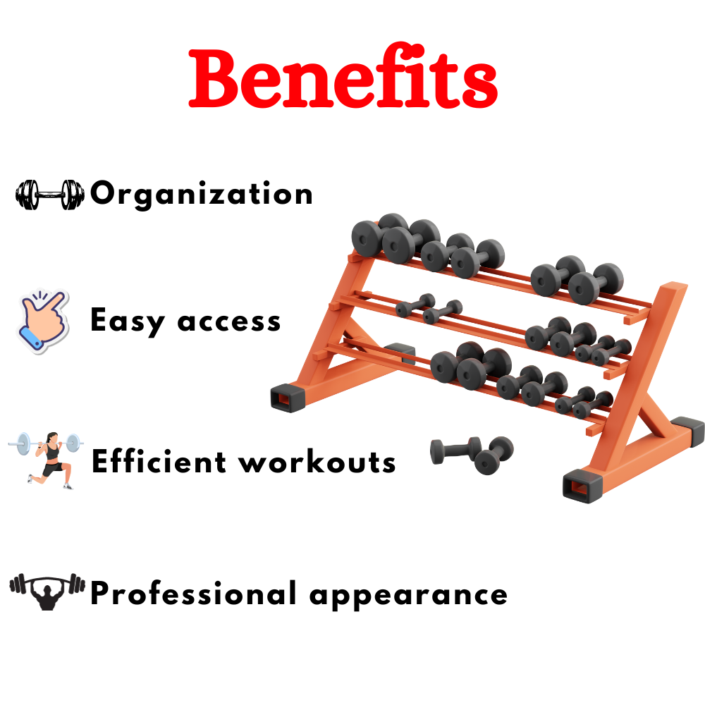 Best Quality Dumbbell Rack-J-030