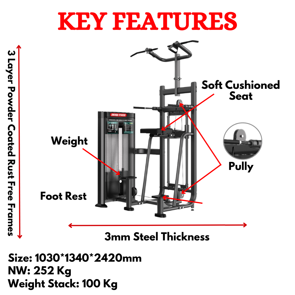 Assisted Chin Dip Machine ESB-08
