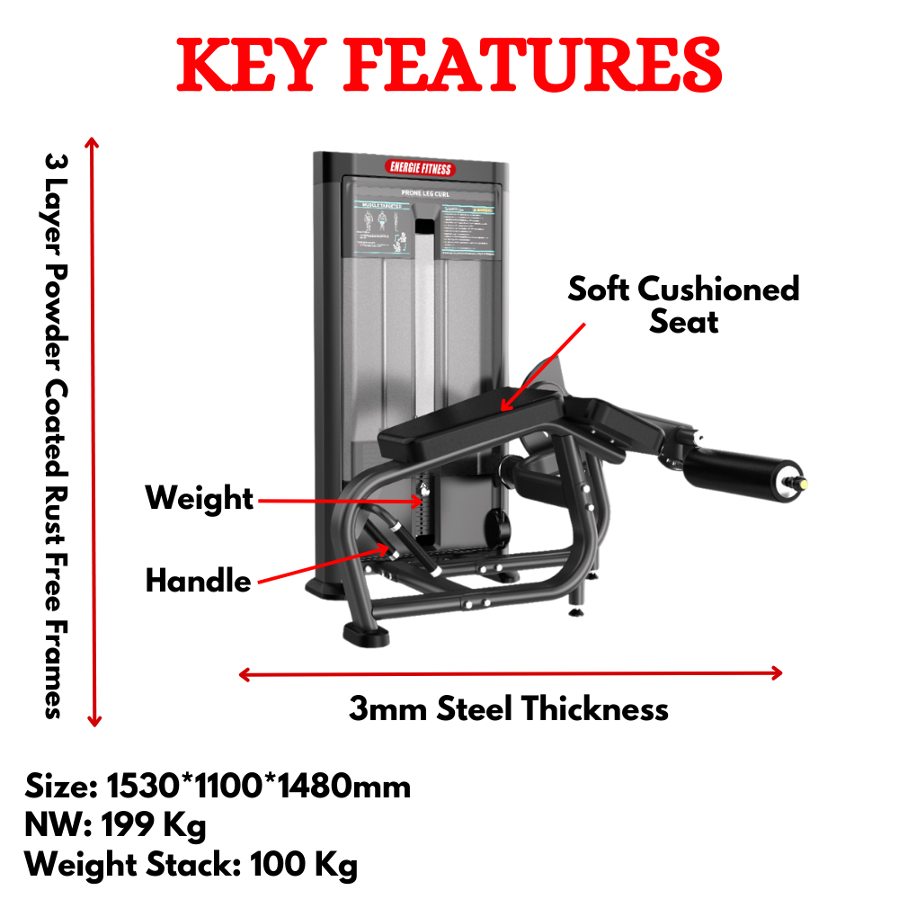 Prone Leg Curl Machine For Sale ESB-13A