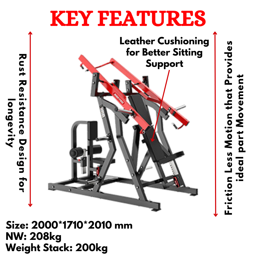 Best Seated Chest Press and Lat Pull Down ETB-205