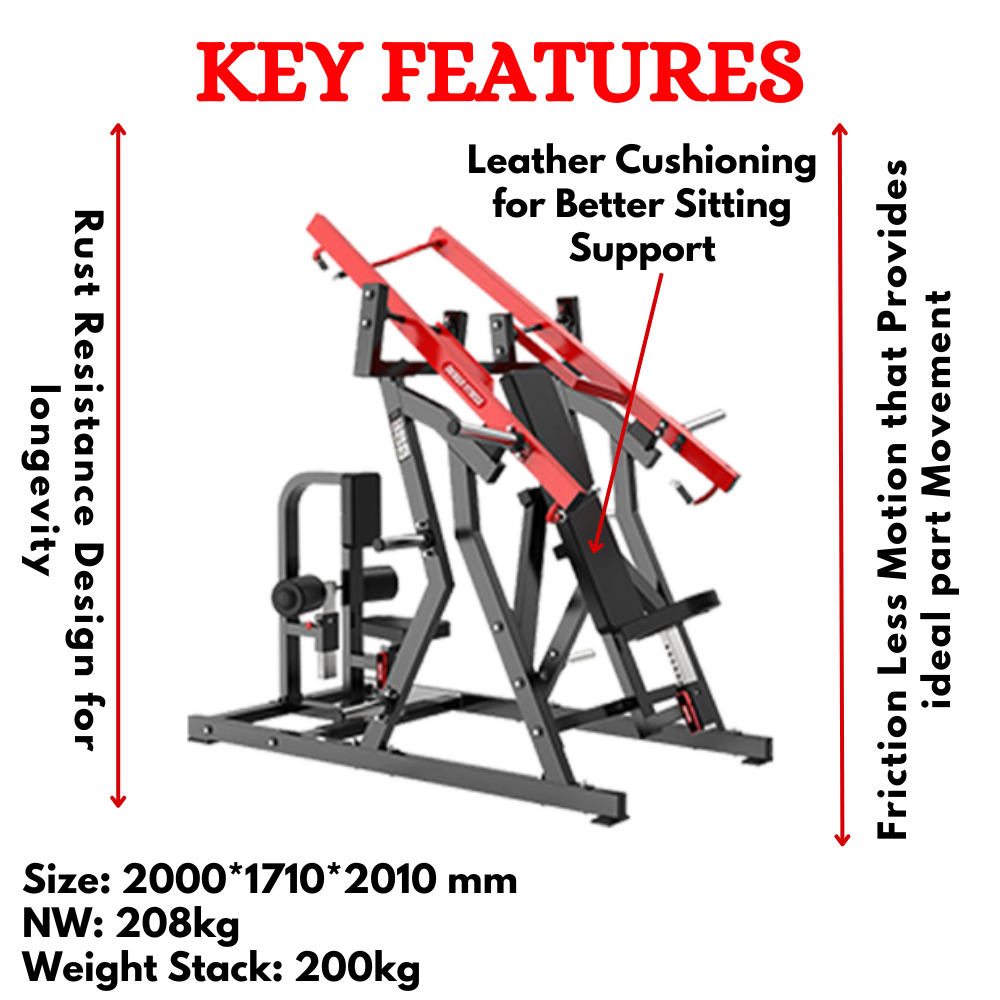Best Seated Chest Press and Lat Pull Down- ETB-205