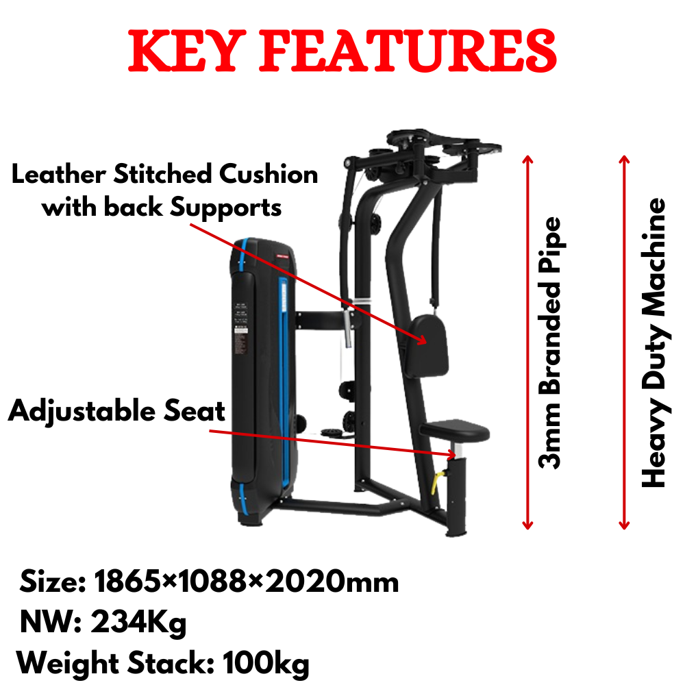 Commercial Pec Fly/ Rear Delt Machine ETS-002A