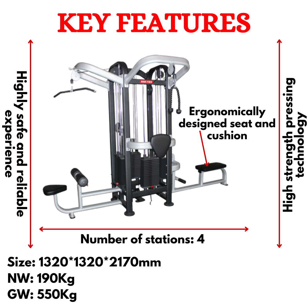 Best Imported 4 Multi Gym Station HS-050