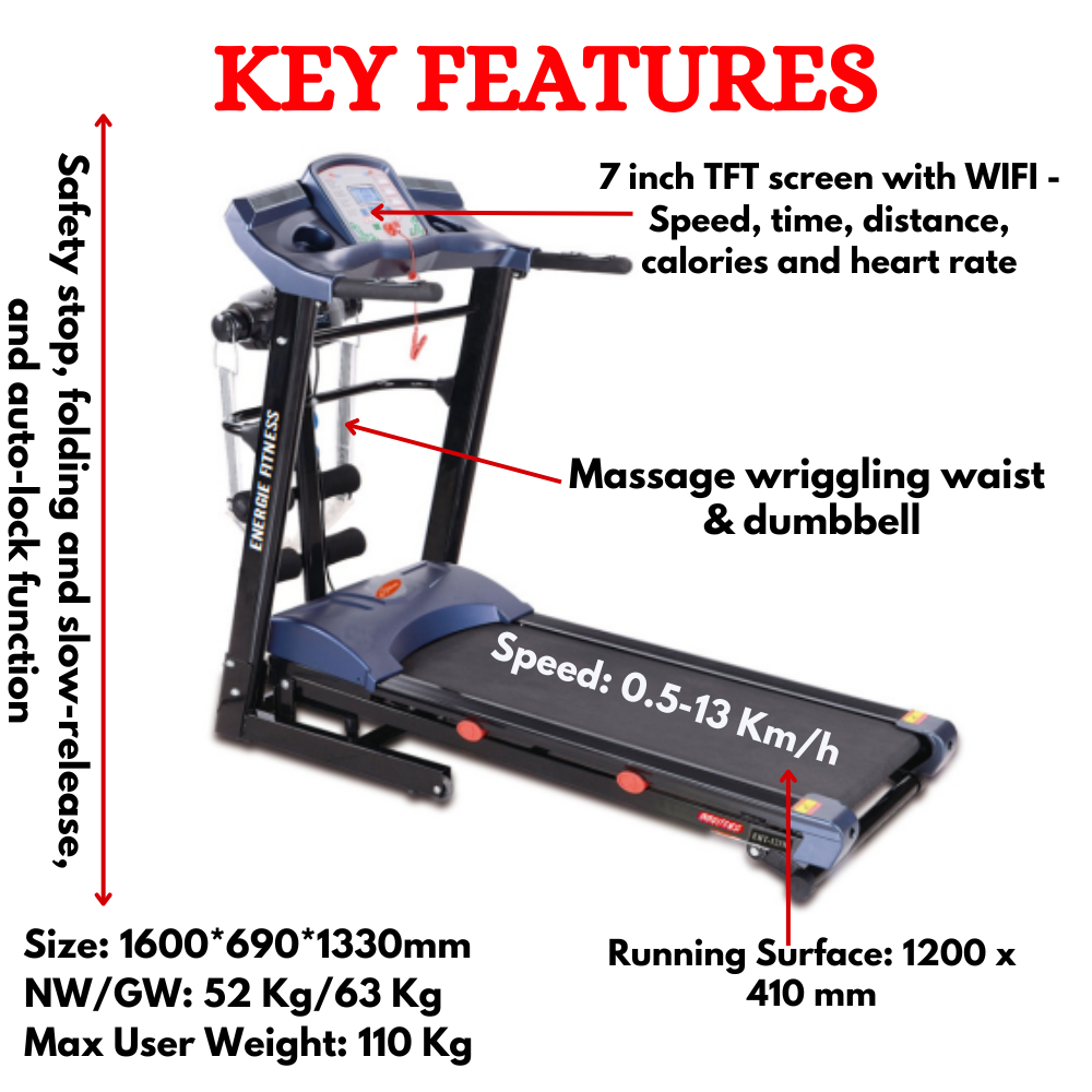 Best Home Use Treadmill-EHT-123M