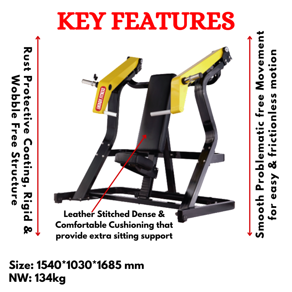 Imported Incline Chest Press Machine-PRO-002 - Key Features