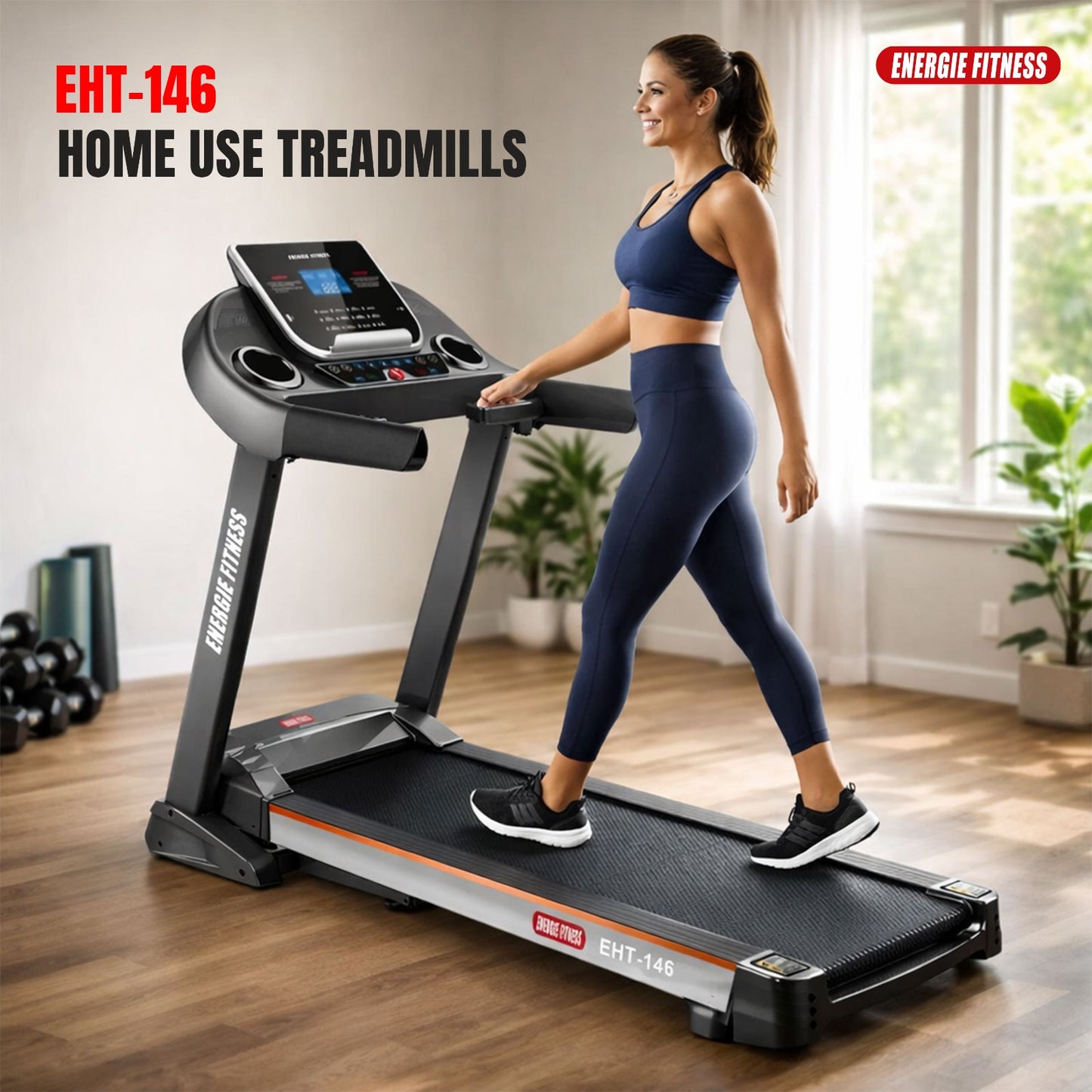Best Treadmills for Home Use in India EHT-146