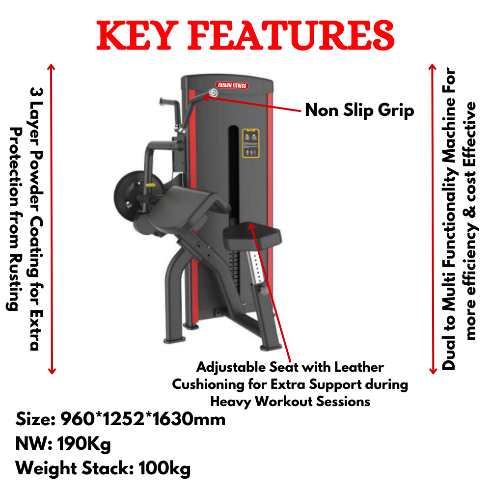Luxury Biceps Triceps Exercise Gym Machine LY-0607