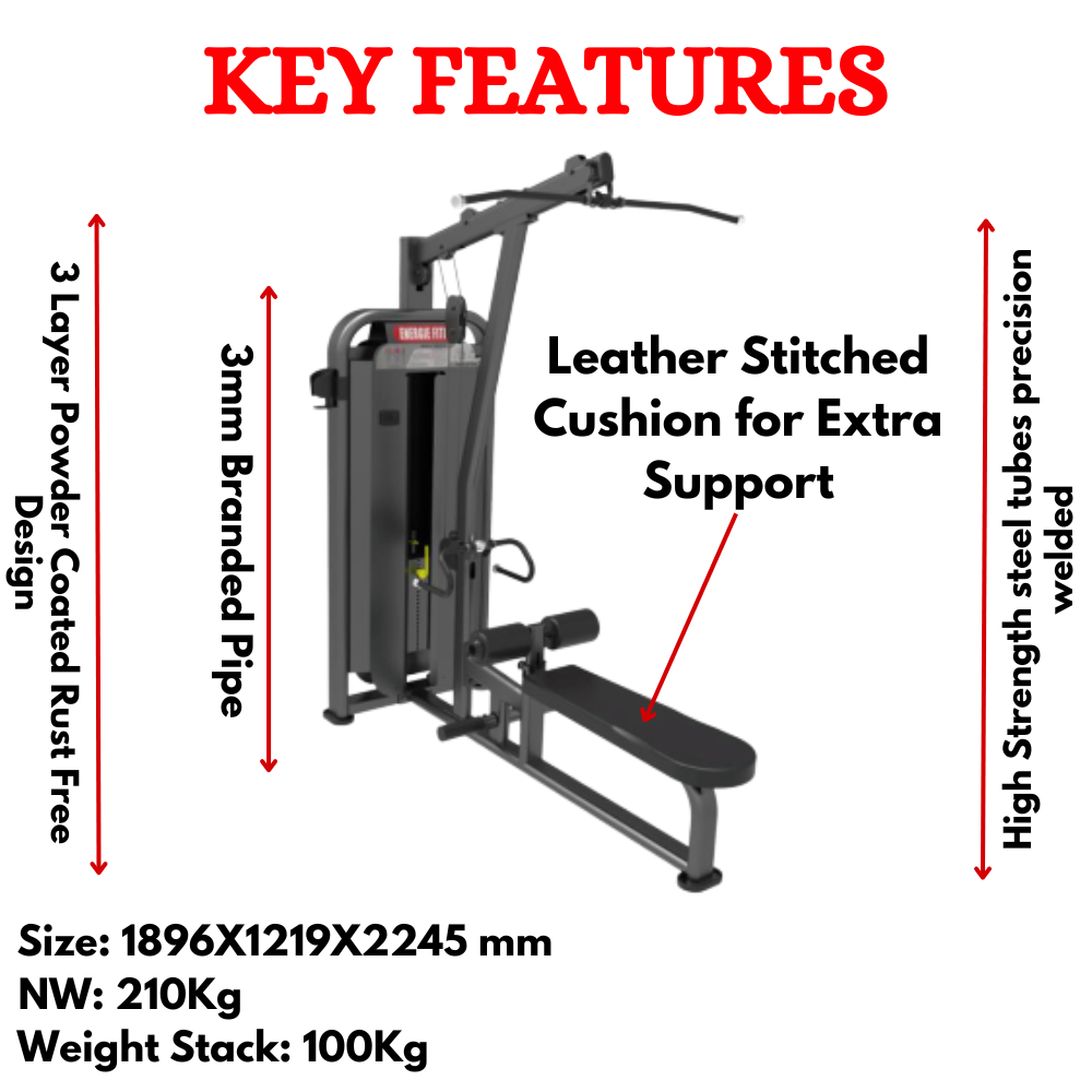 Best Lat Pull down/ Vertical Row Machine EFT-1204