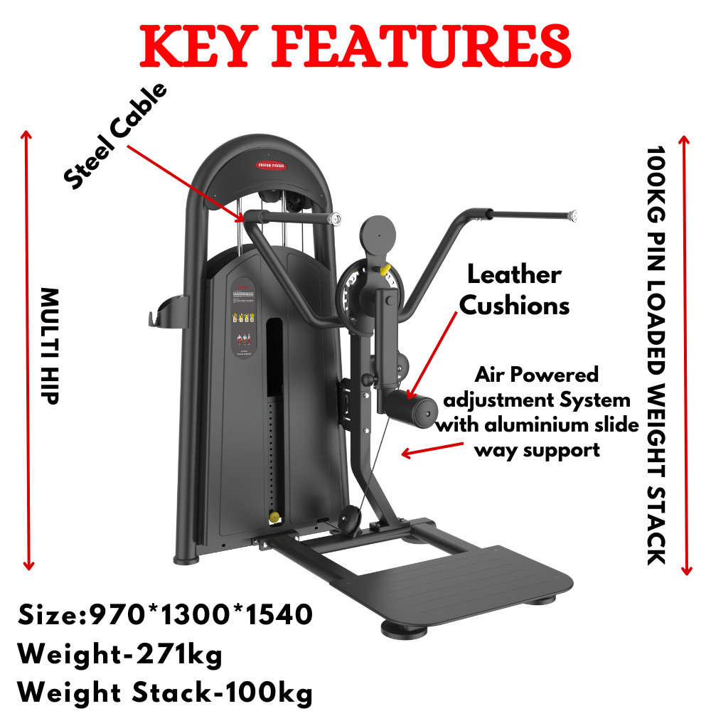 Best Quility Multi Hip Gym Machine - BK-016