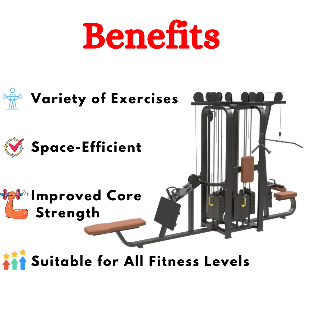 Best 4 Station Multi Gym EMS-671