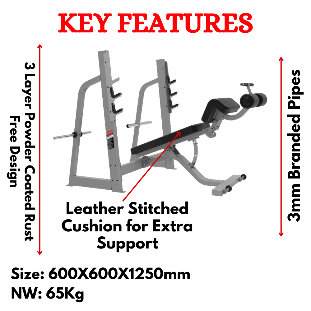 Latest Olympic Decline Weight Bench-ER-970