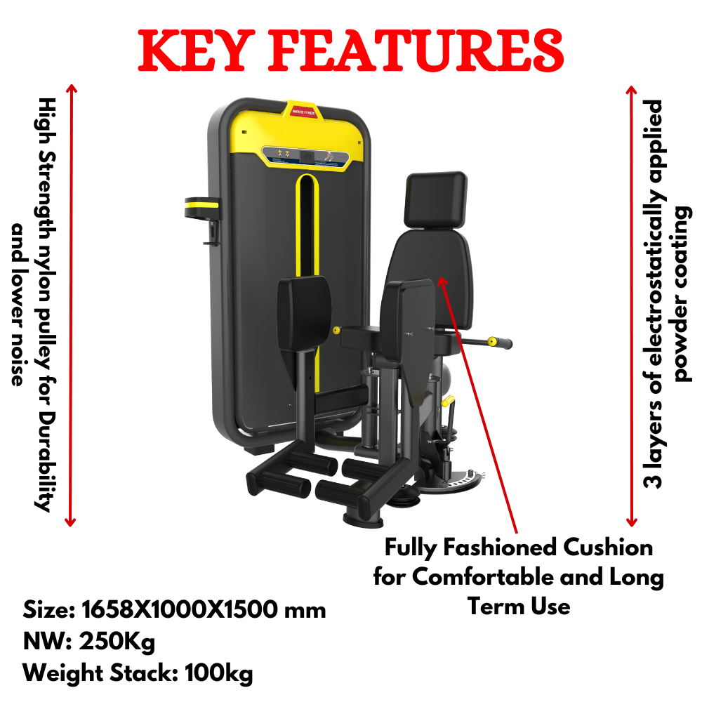 Luxury Outer Thigh Abductor Machine in India - BMW-019