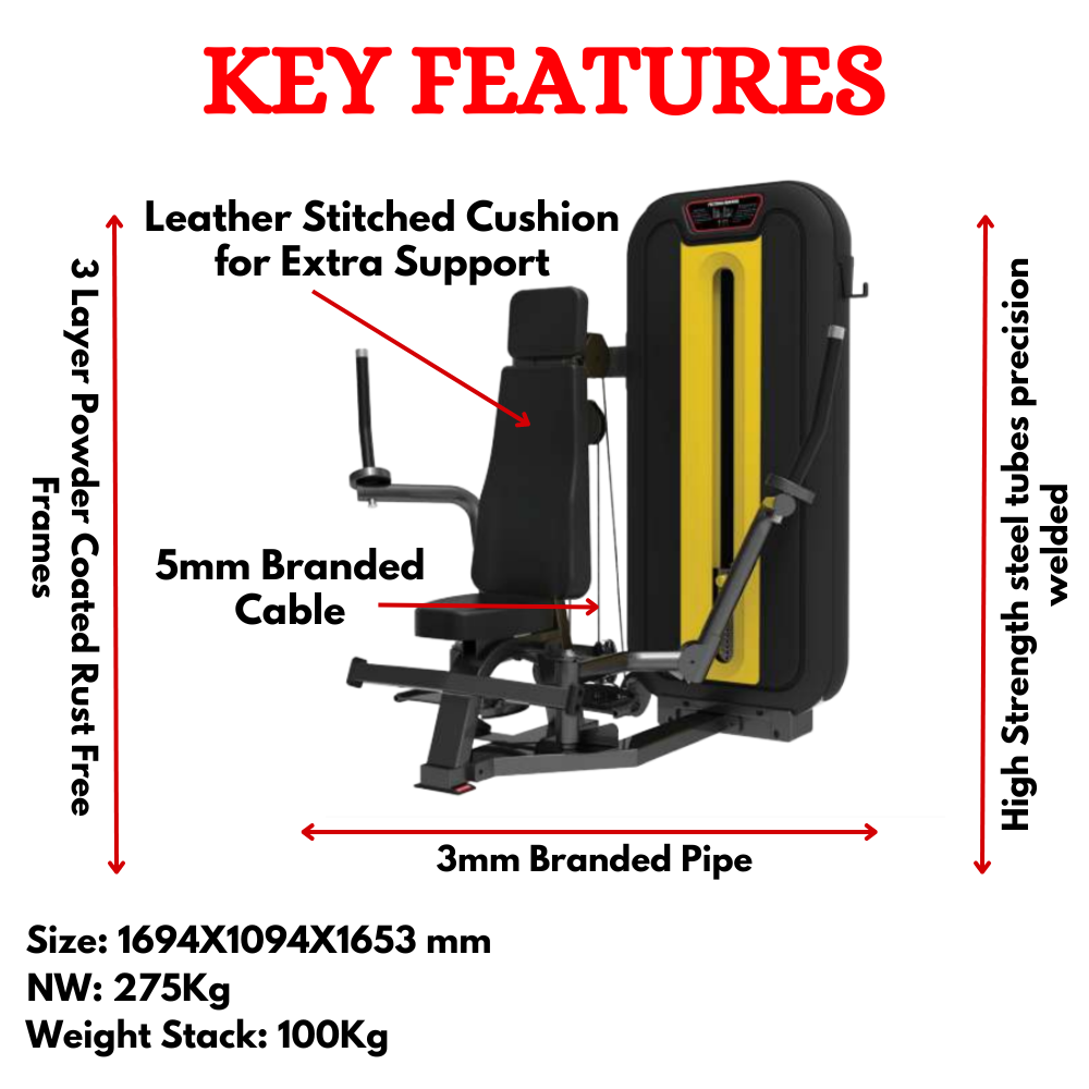 Premium Pectoral Machine Price in India LD-804