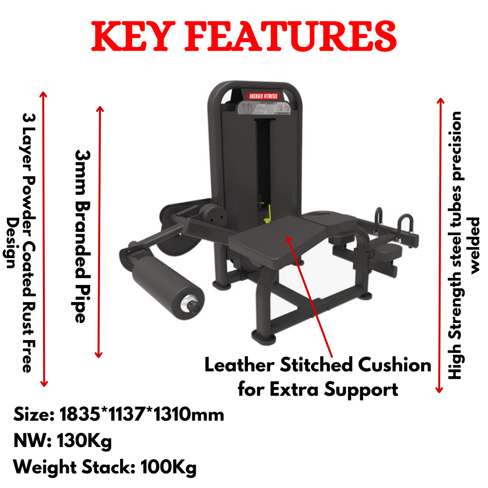 Heavy Duty Prone Leg Curl Machine EFT-0405
