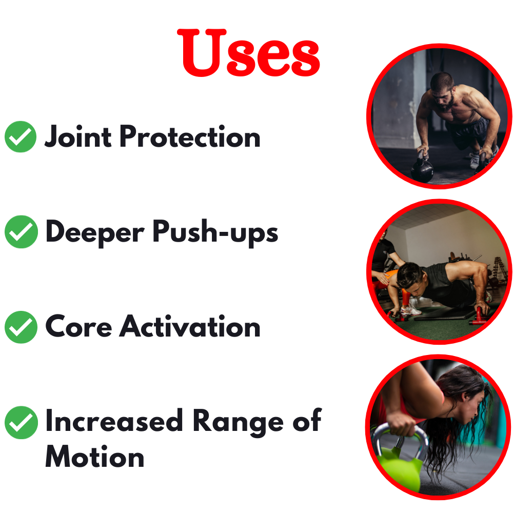 Best Push up Stand (Black foam Handle)
