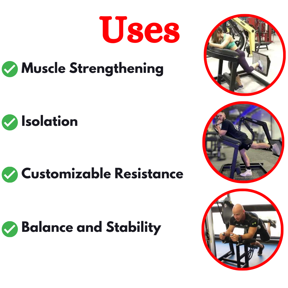 Luxury Rear Kick Gym Machine- MWH-008