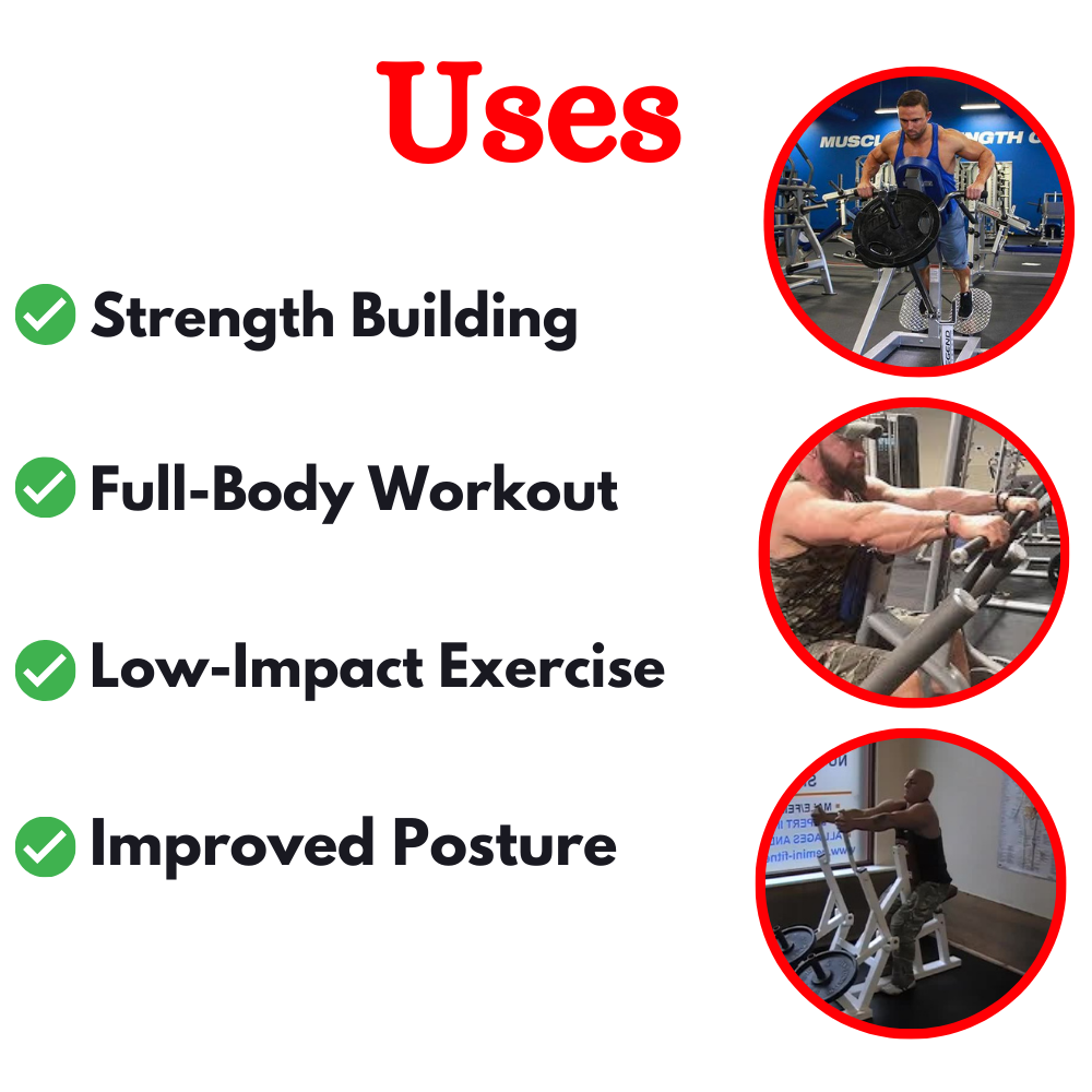 Best Vertical Row Machine in India EFT-005