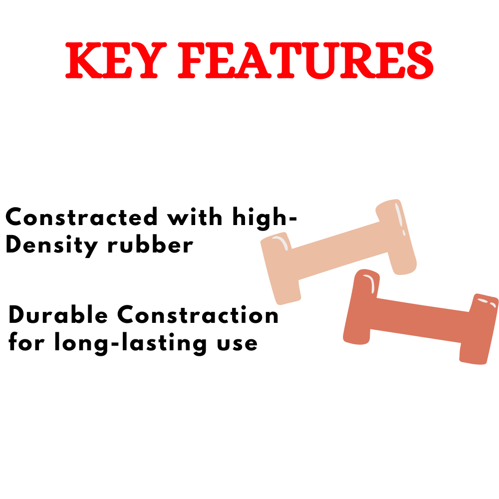 Best Rubber Dumbbells in India