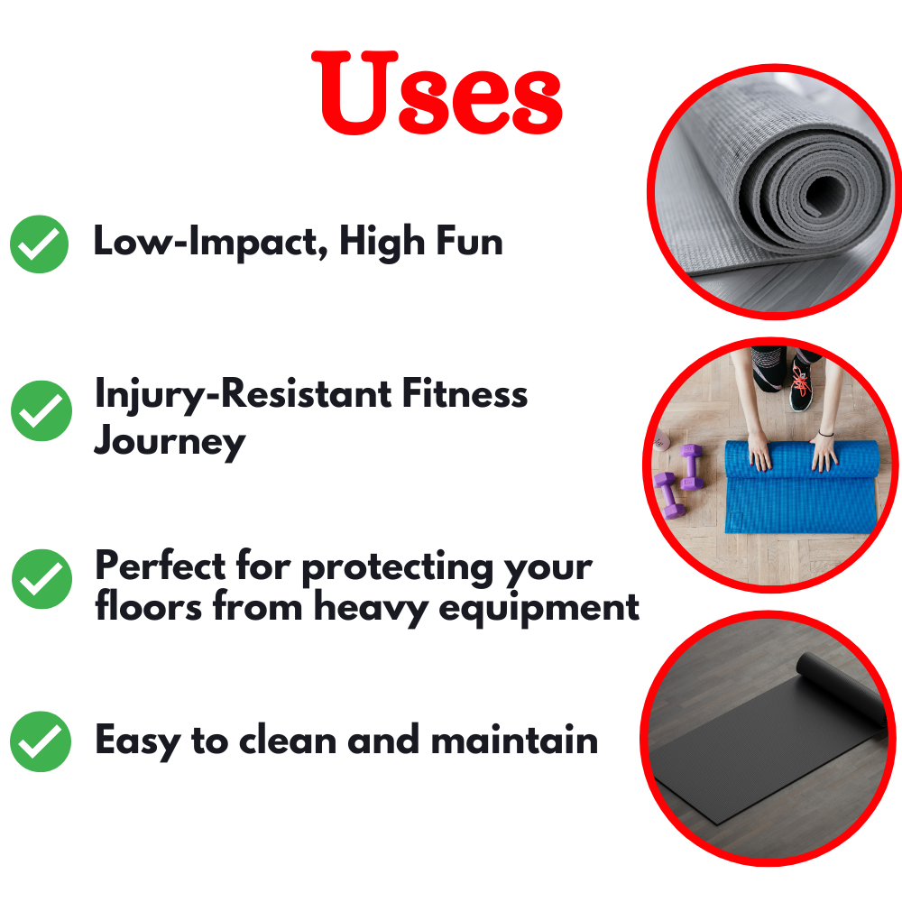 Best Quality Rubber Flooring Tiles in India - Uses