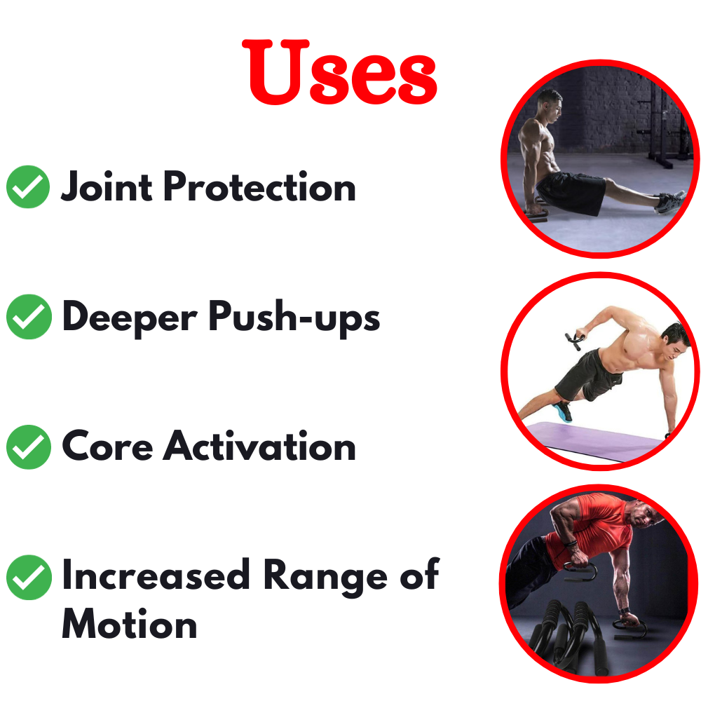 S Shape Push up Bar