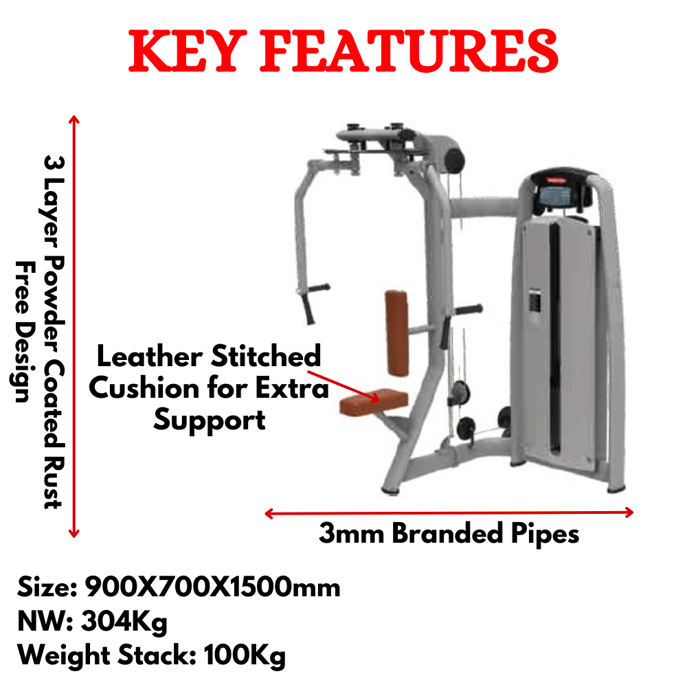 Best Seated Arm Clip Chest ER-95 (Pec Fly/Rear Delt)