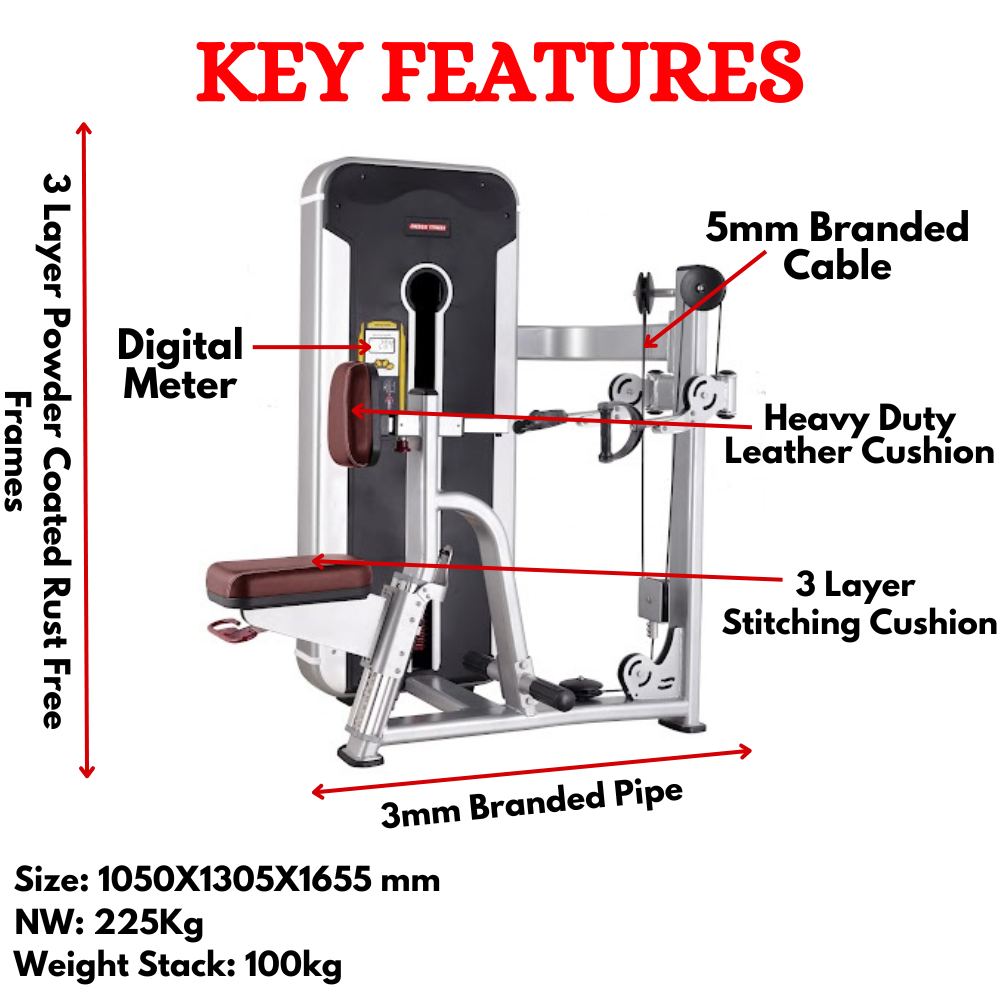 Luxury Seated Row Machine - TNT-004