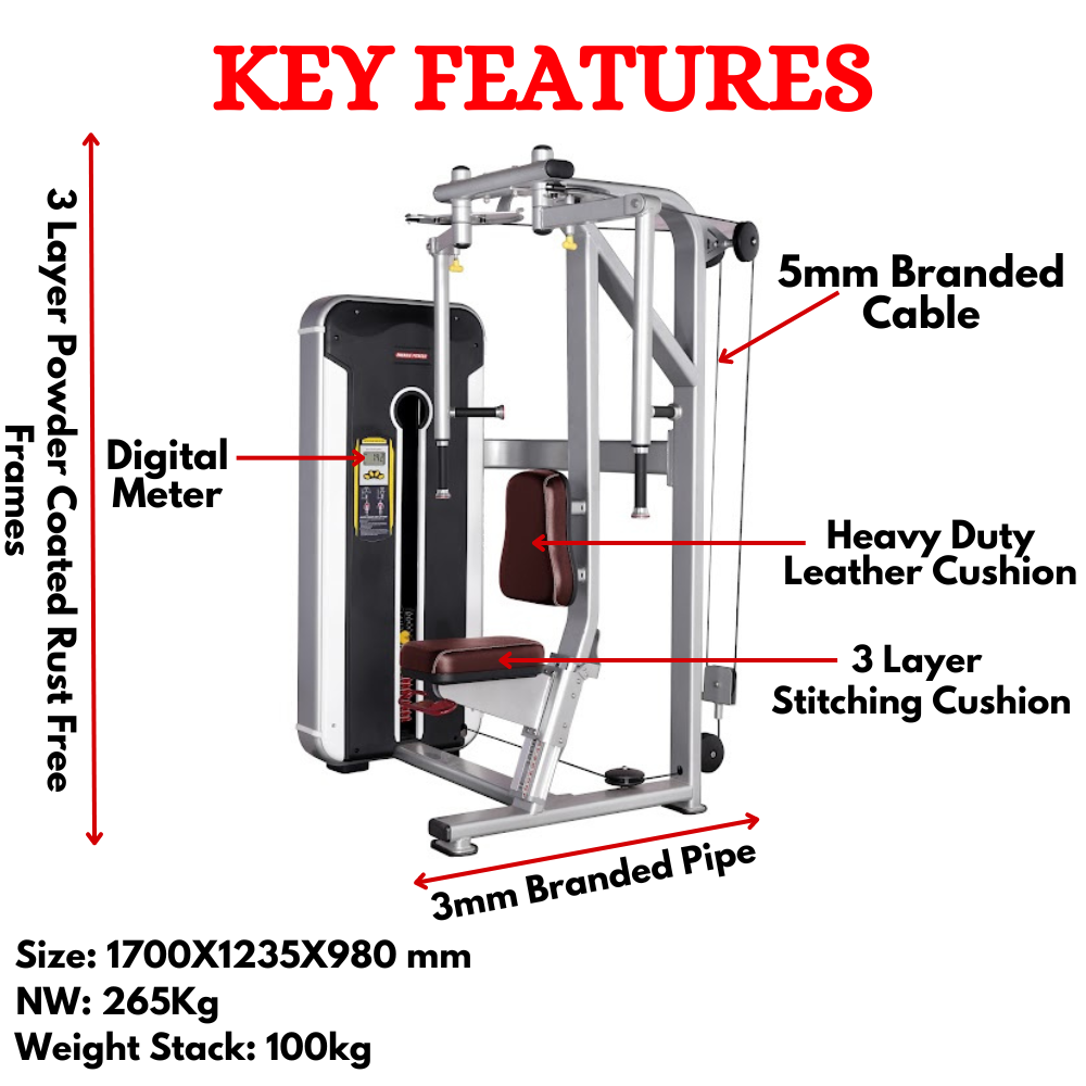 Most Popular Seated Straight Arm Clip Chest TNT-002A