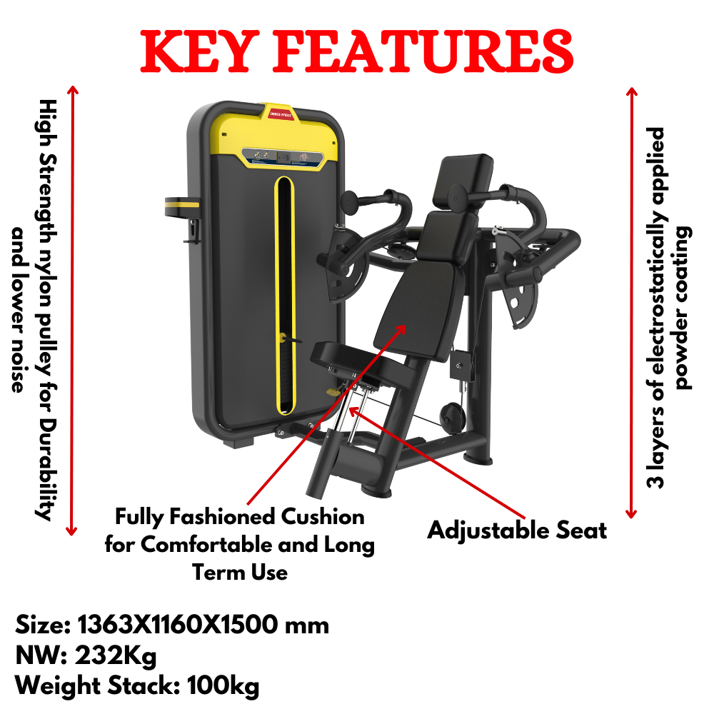 Fitness Triceps Press Gym Machine BMW-007
