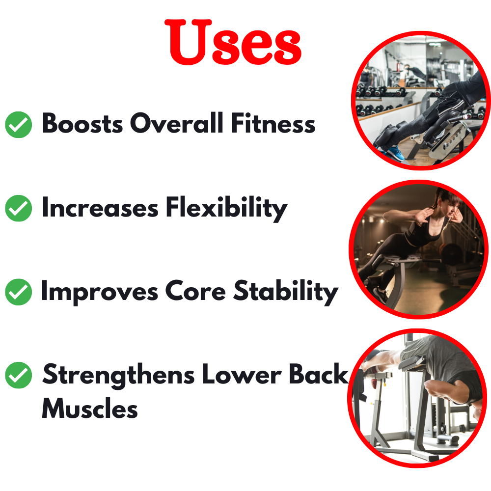 Best Back Extension Machine for Gym & Home ETM-11