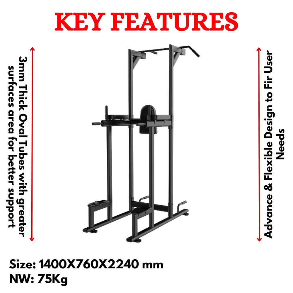 Best Vertical Knee Raise Machine-J-027