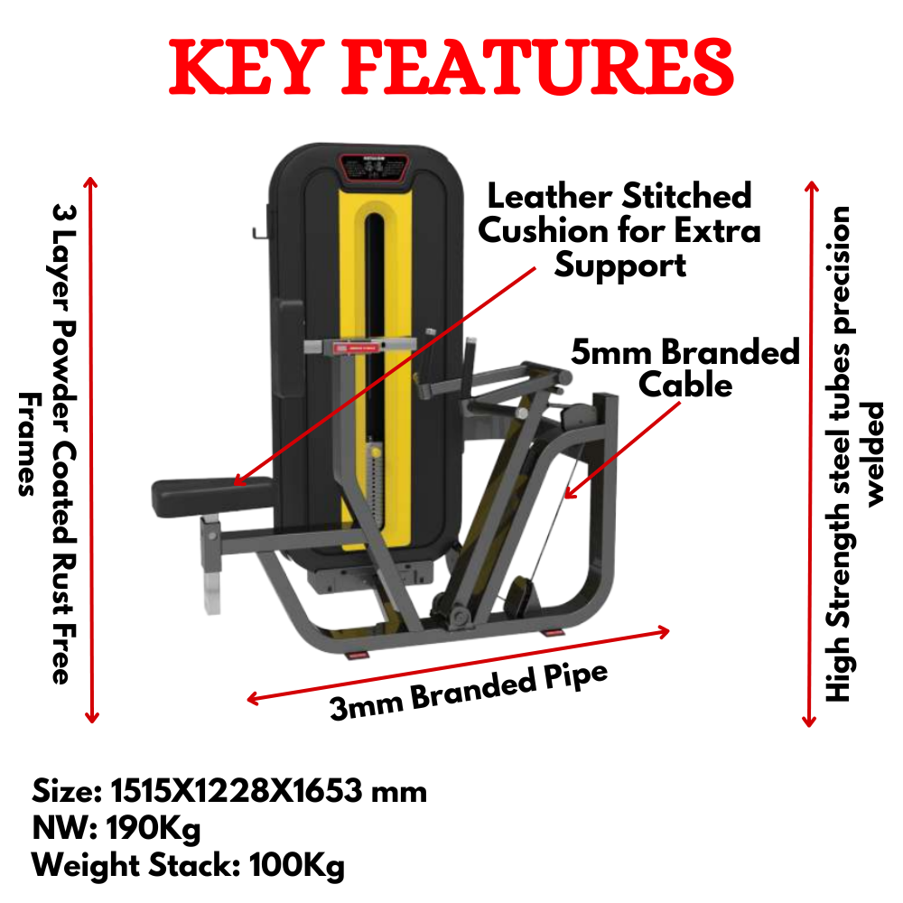 Commercial Vertical Rowing Machine LD-834