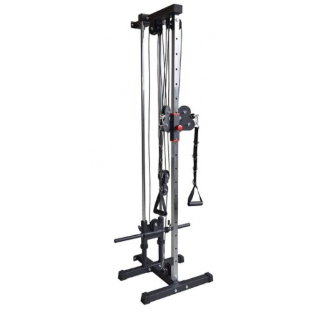 Best Wall Mounted Dual Cable Pulley Home Gym EHG 11G EnergieFitness