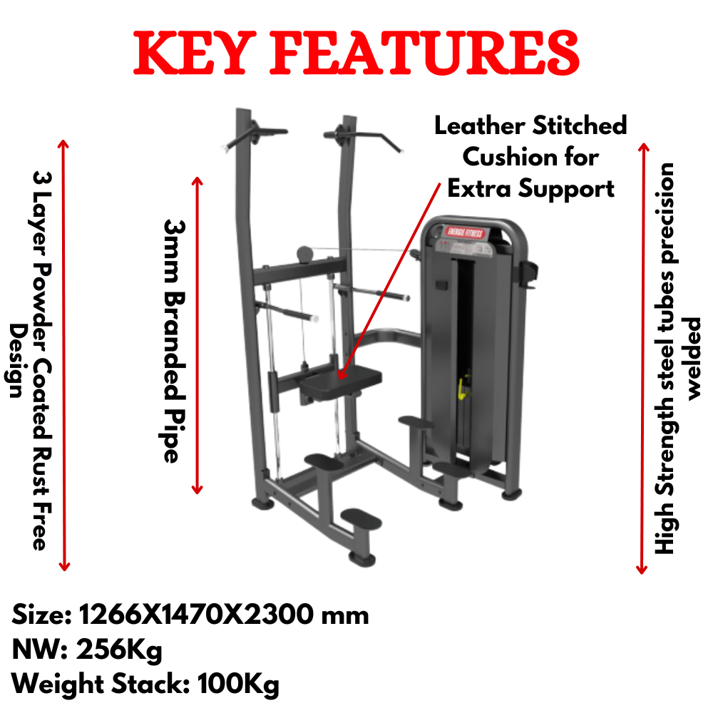 Best Weight Assisted Chin-Dip in India EFT-008