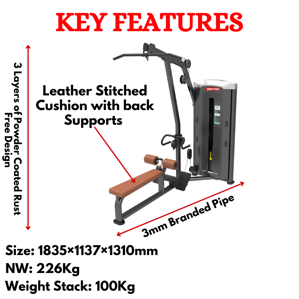 India's Best Lat Pull Down & Vertical Row EMT-1204