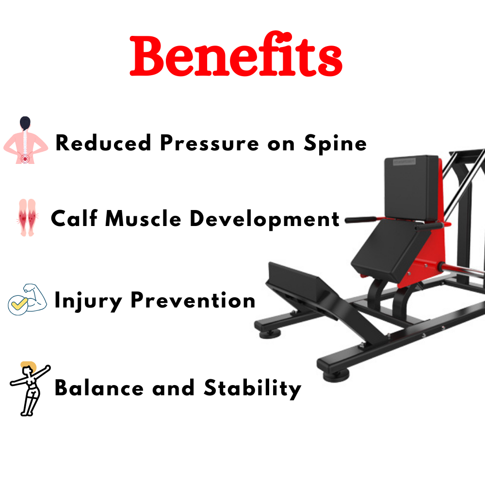 Commercial Seated Calf Raise Machine MWH-010